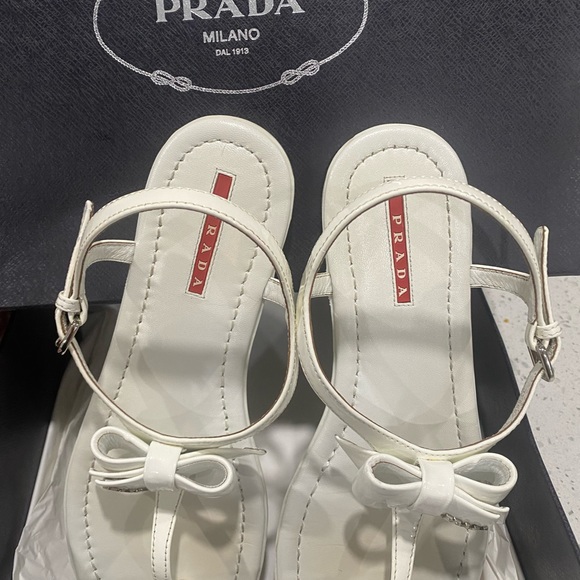 Prada Patent Leather Sandals - Picture 3 of 8